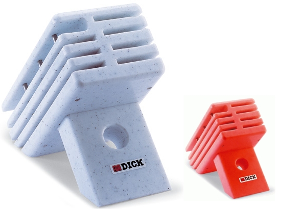 Knivblokk i kunsstoff - plass til 9 deler