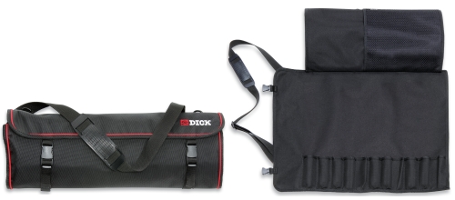 Tekstilrullemappe, 11 deler uten innhold