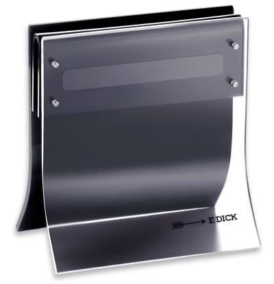 Knivblokk i kunstoff med magnetholder